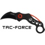 Mc Tac-force 2.5" Hawkbill - Blade Folder Black-red