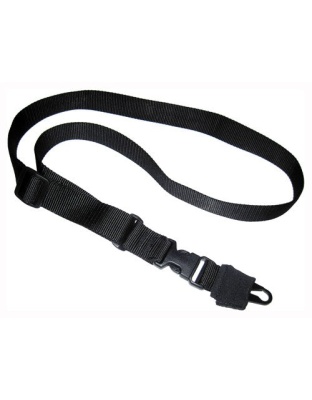Tac Shield Sling Single Point - Cqb Tactical Hk Hook Black
