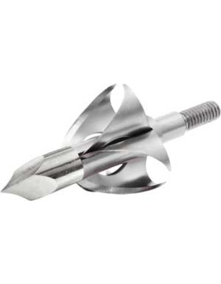 Flying Arrow Broadhead Toxic - 100gr 7-8" Cut 3-pk Silver
