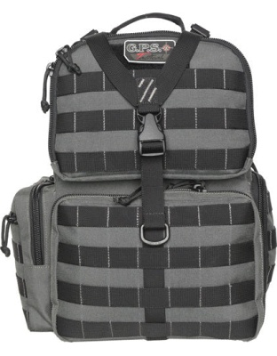 Gps Tactical Range Backpack - W-waist Strap Gray Nylon