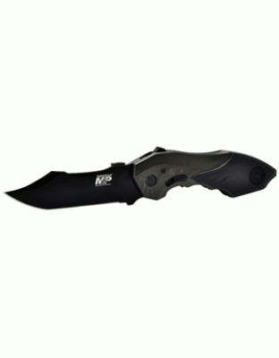 S&w Knife M&p 2nd Gen Spring - Assist 3.5" Bowie Style Blade