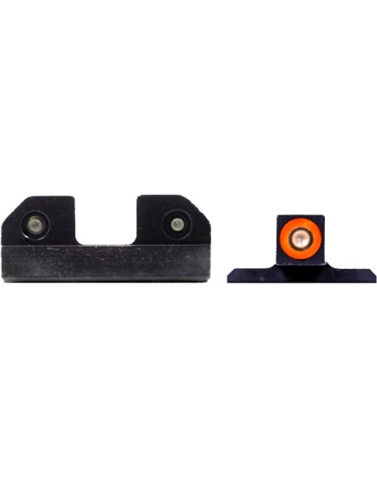 Xs R3d S&w M&p-m&p 2.0 Fs & - Compact 3-dot Orange Tritium