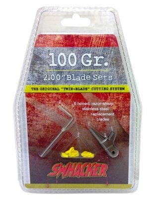 Swhacker Replacement Blades - 2-blade 100gr 2" Cut 6-pk