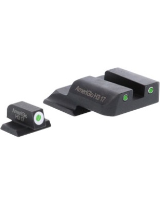Ameriglo Tritium Classic Set - Green-green S&w M&p (not Pro)