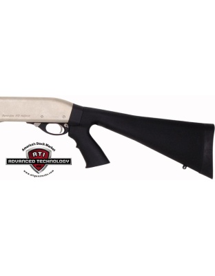 Adv. Tech. Buttstock W-pistol - Grip Most Pumps Black Syn