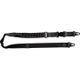 Us Tactical C4: 2 To 1 Point - Shock Webbing Adj 34-55" Black