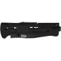Sog Knife Slim Jim Black Tini - Black Clip Point 3.18" Blade