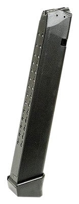 Sgm Tactical Magazine Glock - 9mm Luger 33-rds Black Polymer