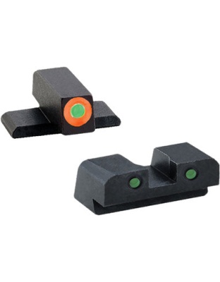Ameriglo Tritium Spartan Oper. - Green-green Sig #8