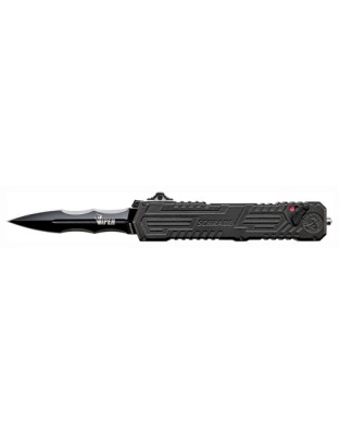 Schrade Knife Viper 3rd Gen. - 3.5" Black Double Edge Magic