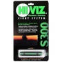 Hiviz Shotgun Front Sight - Magnetic Rib .218-.328" Green