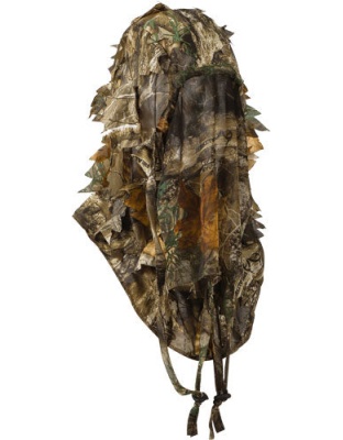 Titan 3d Leafy Face Mask Real - Tree Edge