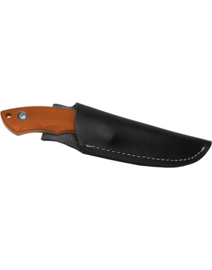 Abkt Roper Razor 3" Fixed Blde - Orange G10 Handle W-sheath