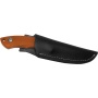 Abkt Roper Razor 3" Fixed Blde - Orange G10 Handle W-sheath