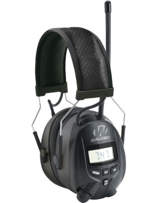 Walkers Muff With Am-fm Radio - & Phone Connection 25db Black