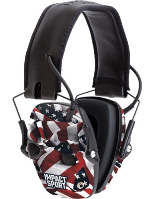 Howard Leight Impact Sport - One Nation Flag Elec Muff Nr22