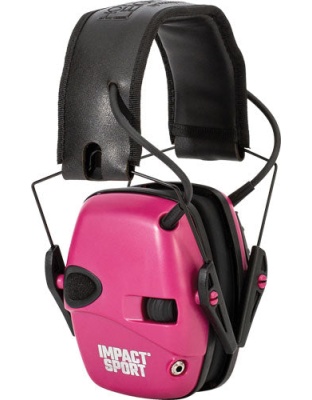 Howard Leight Impact Sport - Youth Electronic Muff Pink