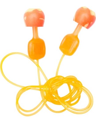 Howard Leight Trustfit Earplug - W-cord & Case 3-pack Nrr28