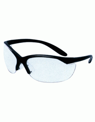 Howard Leight Vapor Ii Glasses - Black Frame-clear Lens