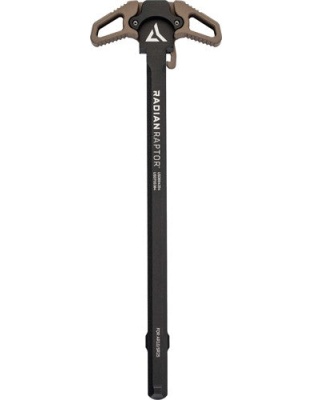 Radian Raptor Charging Handle - Radian Brown For Ar10-sr25