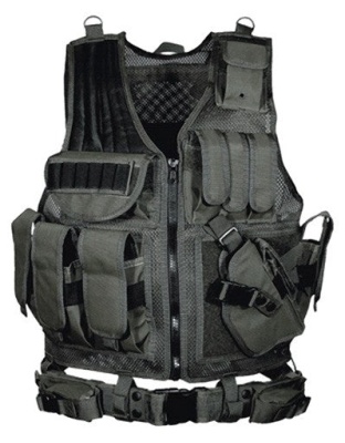 Utg Tactical Vest V547 Black - Law Enforcement