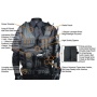 Utg Tactical Vest V547 Black - Law Enforcement