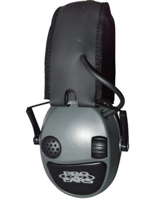 Pro Ears Silver 22 Ear Muff - Electronic W-padded Base Blk