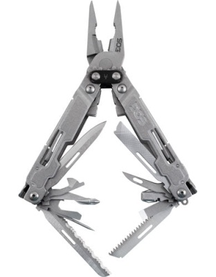 Sog Multi-tool Poweraccess Dlx - Stonewash W-sheath-hex Bit Kit