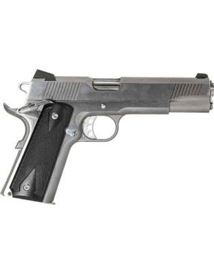 Pachmayr Aluminum Grips - For 1911 Checkered Black<