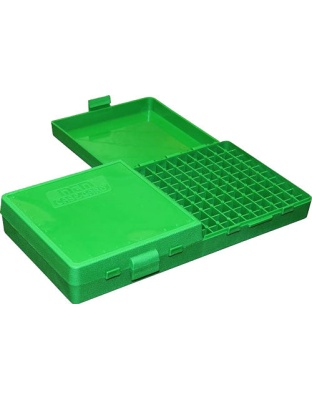 Mtm Ammo Box 9mm Luger-.380acp - -9x18 200-rounds Green