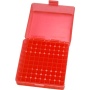 Mtm 100 Round .17hmr-.22mag - Ammo Box See Through Clear Red