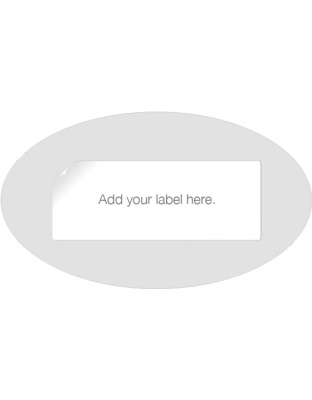 Gss Blank Paper Oval Tags For - Displaying Gun Info 50-pack