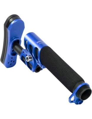Odin Stock Zulu 2.0 W-padded - Buffer Tube Blue For Ar-15