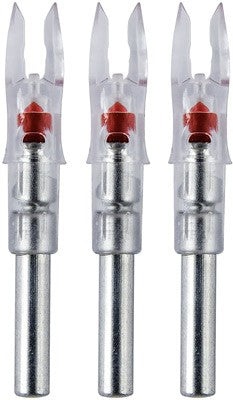 Nockturnal Lighted Nock - S-series Red 3-pack