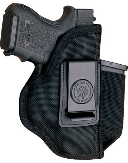 Desantis Pro Stealth Holster - Iwb Nylon Ambi Glock 26-27 Blk