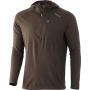 Nomad Durawool Ls Hoodie - Base Layer Mud Xx-large