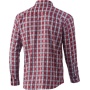Nomad Stretch Lite Plaid Ls - Button Down Navy-red Xx-large