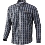 Nomad Stretch Lite Plaid Ls - Button Down Mud Large