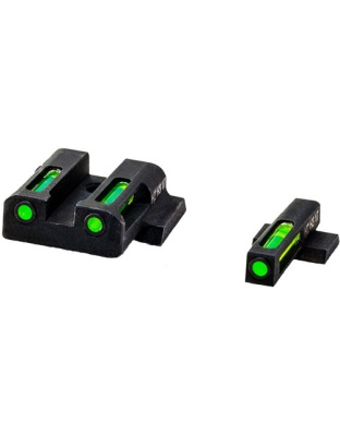 Hiviz Litewave H3 Tritium Lite - Pipe Set S&w Shield 9-40-45