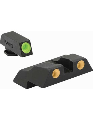 Meprolight Night Sight Fixed - Set Green-orange Most Glocks