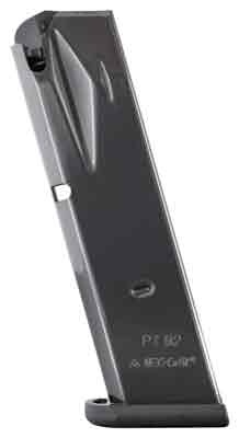 Mec-gar Magazine Taurus Pt92 - 9mm 18rd Flush Fit Black-afc