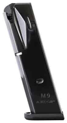 Mec-gar Magazine Beretta 92fs - 9mm Luger 15-rounds Blued
