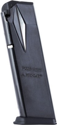 Mec-gar Magazine Sig P228 - 9mm Luger 15-rounds Blued