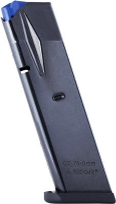 Mec-gar Magazine Cz 75b - 9mm Luger 10-rounds Blued
