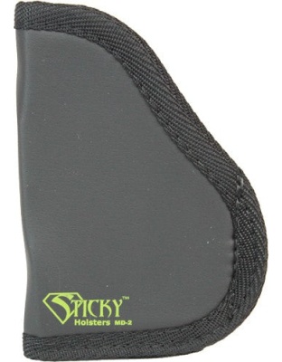 Sticky Holsters Small 9mm W- - Laser Up To 3.3" Bbl Rh-lh Blk