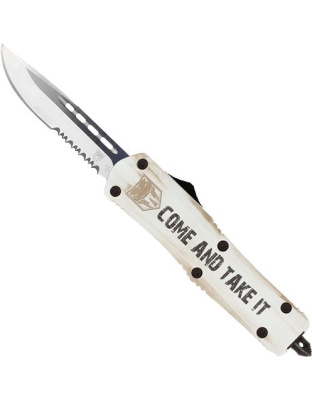 Cobratec Medium Fs3 Otf Come - And Take It 3" Drop Pnt Srrtd