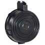 Ci Red Army Ak-47 Drum Mag - 7.62x39 Cal. 75 Rds Black