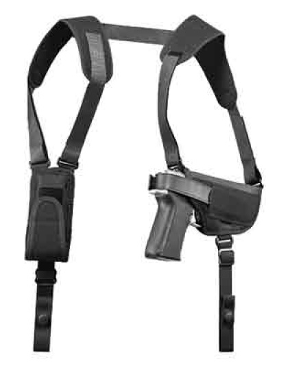 Michaels Pro-pak Hztl-shoulder - Holster #1 Rh-lh Nylon Black