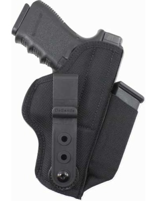 Desantis Tuck-this Ii Holster - Iwb Nylon Ambi 1911 5" Black