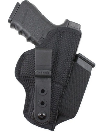 Desantis Tuck-this Ii Holster - Iwb Nylon Ambi B-guard .380 Bl